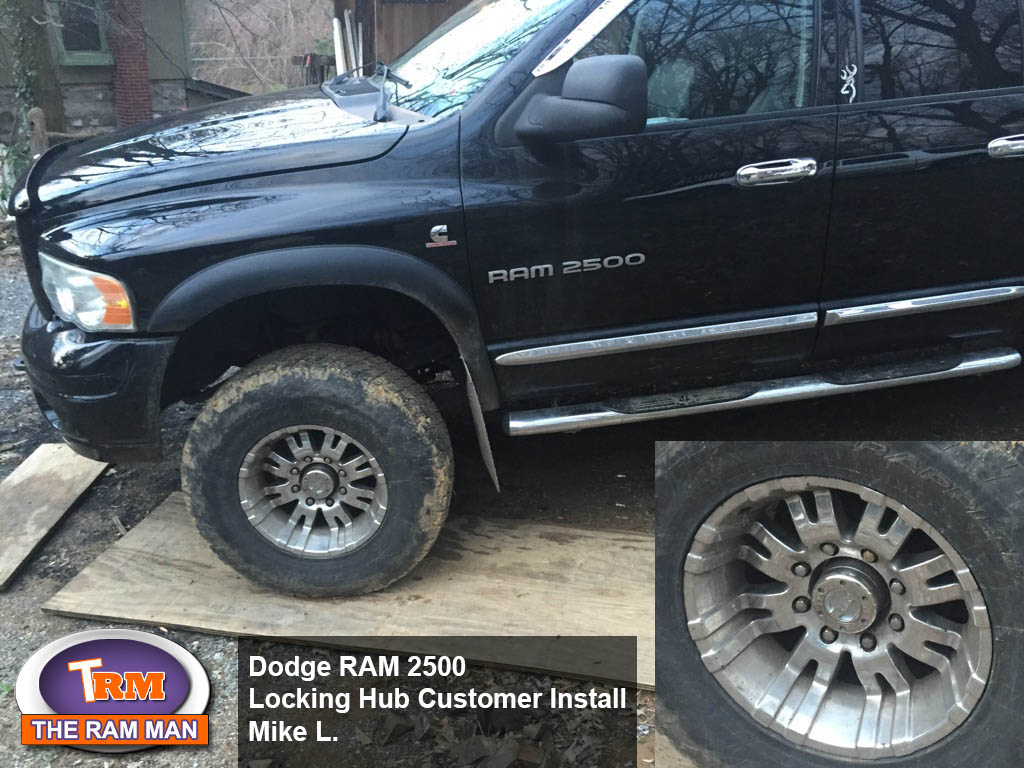 Ram Man / Shop / 20032008 Dodge Ram 2500 Manual Locking Hub Conversion Kit