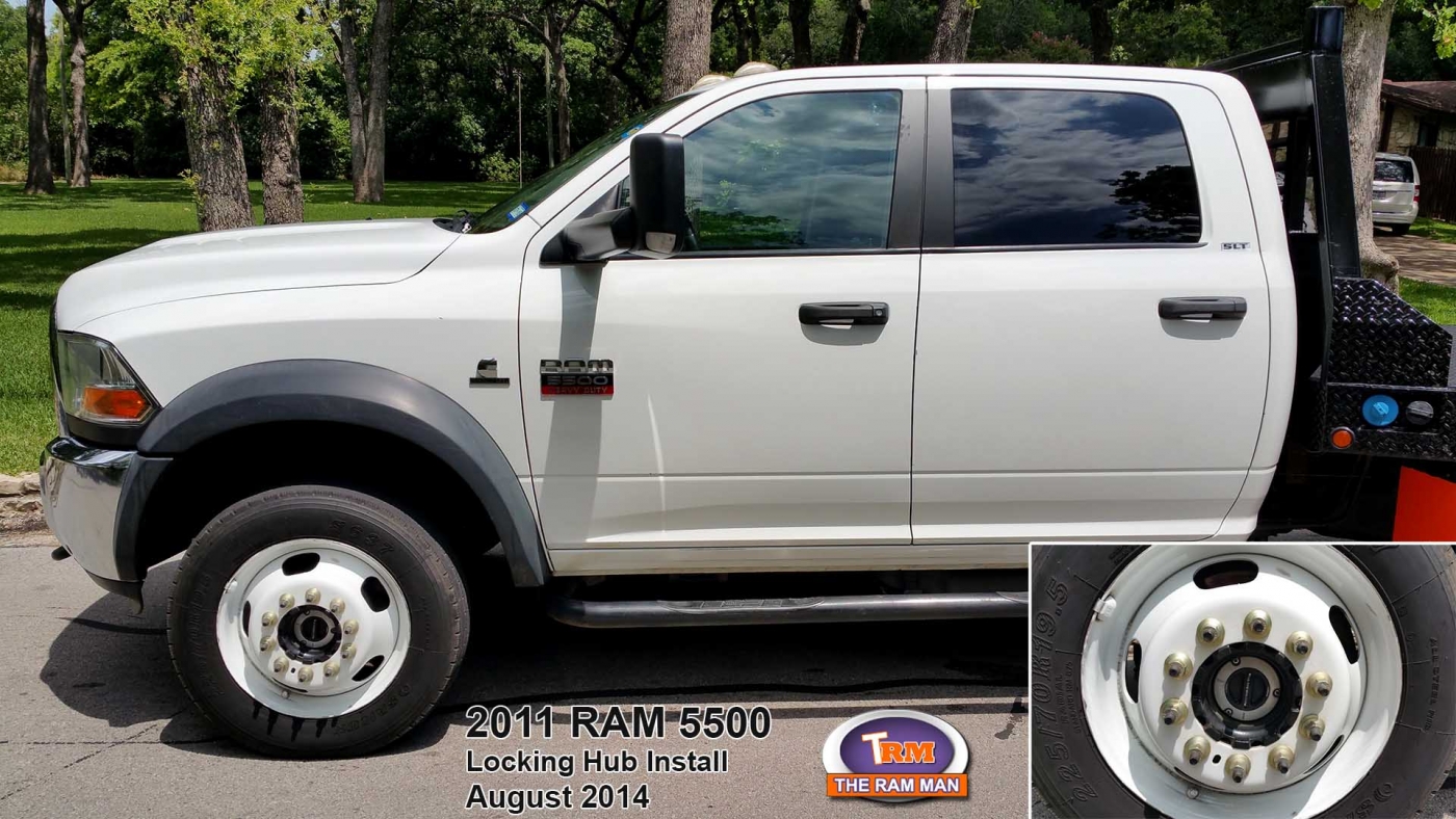 Ram Man / Shop / 20082019 Dodge Ram 4500 & 5500 Manual Locking Hub