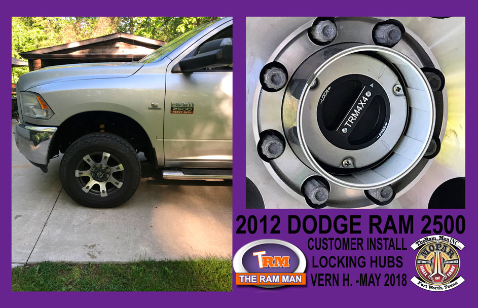 Ram Man / Shop / 20092019 Dodge Ram 2500 Manual Locking Hub Conversion Kit