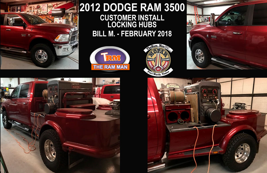 Ram Man / Shop / 20092019 Dodge Ram 3500 Dually (DRW) Manual Locking