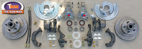 A-BODY (1960-1965) FRONT DISC KIT (11.75