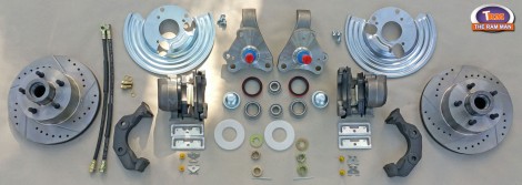 E-BODY FRONT DISC KIT (11 Drilled and Slotted Rotors) for 14 Wheels