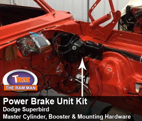 Dodge Super Bird - Power Brake Unit Kit Customer - TheRamManINC.com