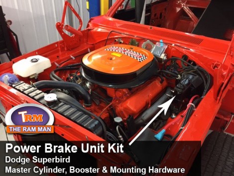Dodge Super Bird - Power Brake Unit Kit Customer - TheRamManINC.com